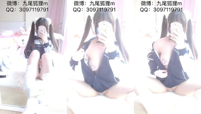 九尾狐狸m-校服泡泡袜 02