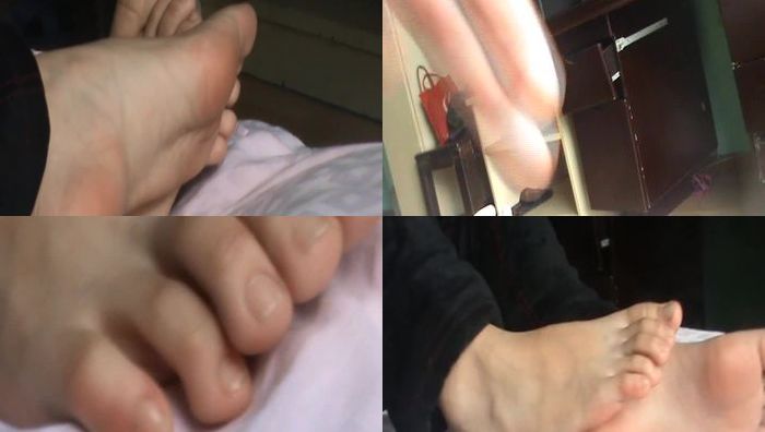 琪琪室内裸足秀