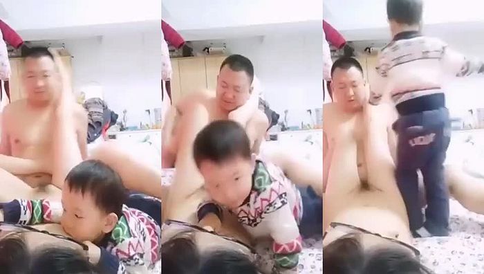 隔壁王叔叔跟小主人混熟以后堂皇入室猥亵其母其母却不亦乐乎 隔壁老王 恋母情结 乱伦