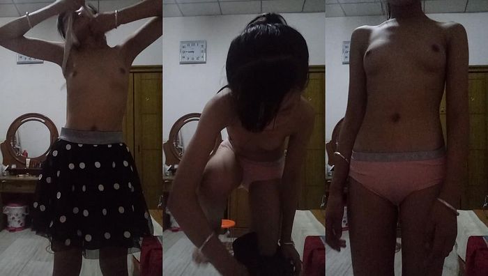 小初萌妹紫薇表演374