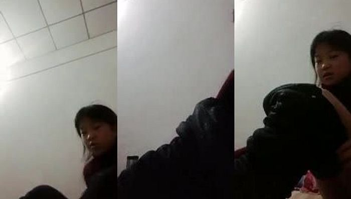 小初萌妹紫薇表演039