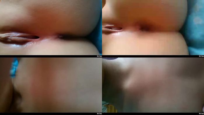 小初萌妹紫薇表演079