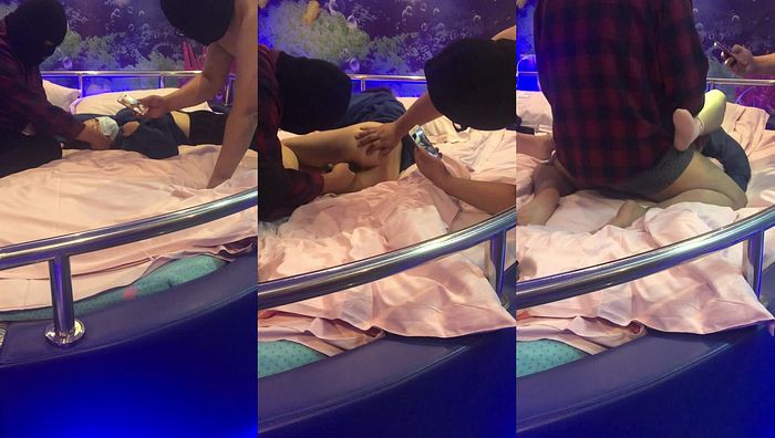 中国真实喝醉系列034