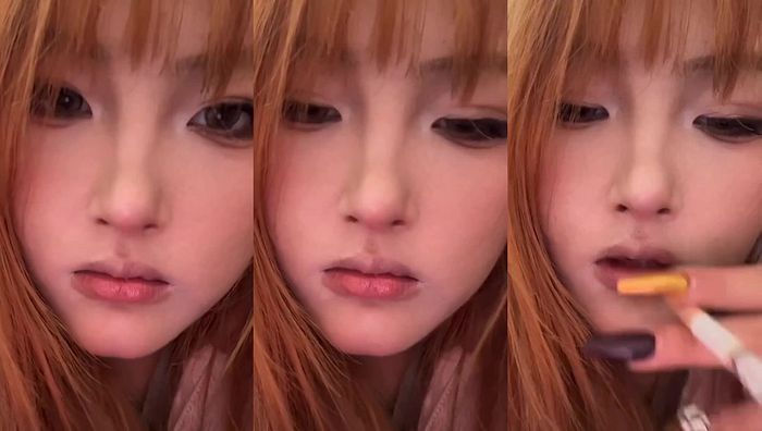 喜欢这种黄毛精神小妹不003